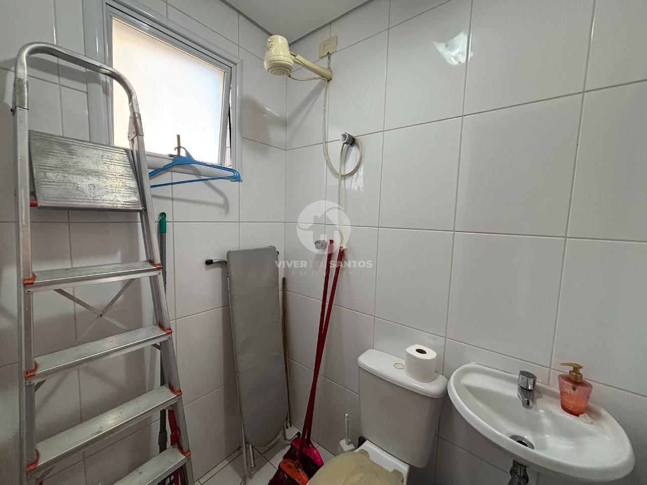 Apartamento 2 quartos, lazer completo e duas vagas de garagem no Embaré - Santos/SP em Embaré, Santos — foto 22