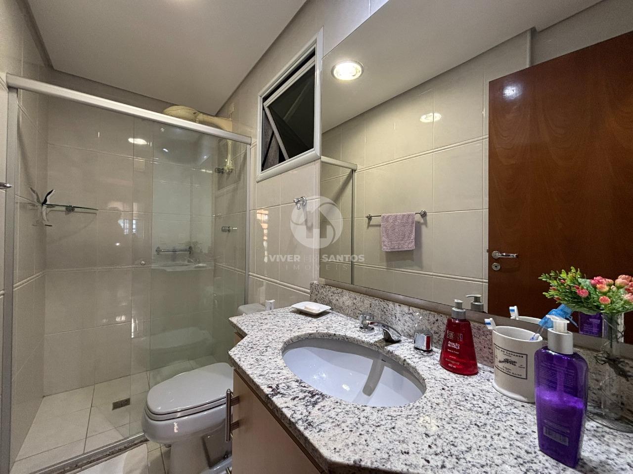 Apartamento 2 quartos, lazer completo e duas vagas de garagem no Embaré - Santos/SP em Embaré, Santos — foto 9