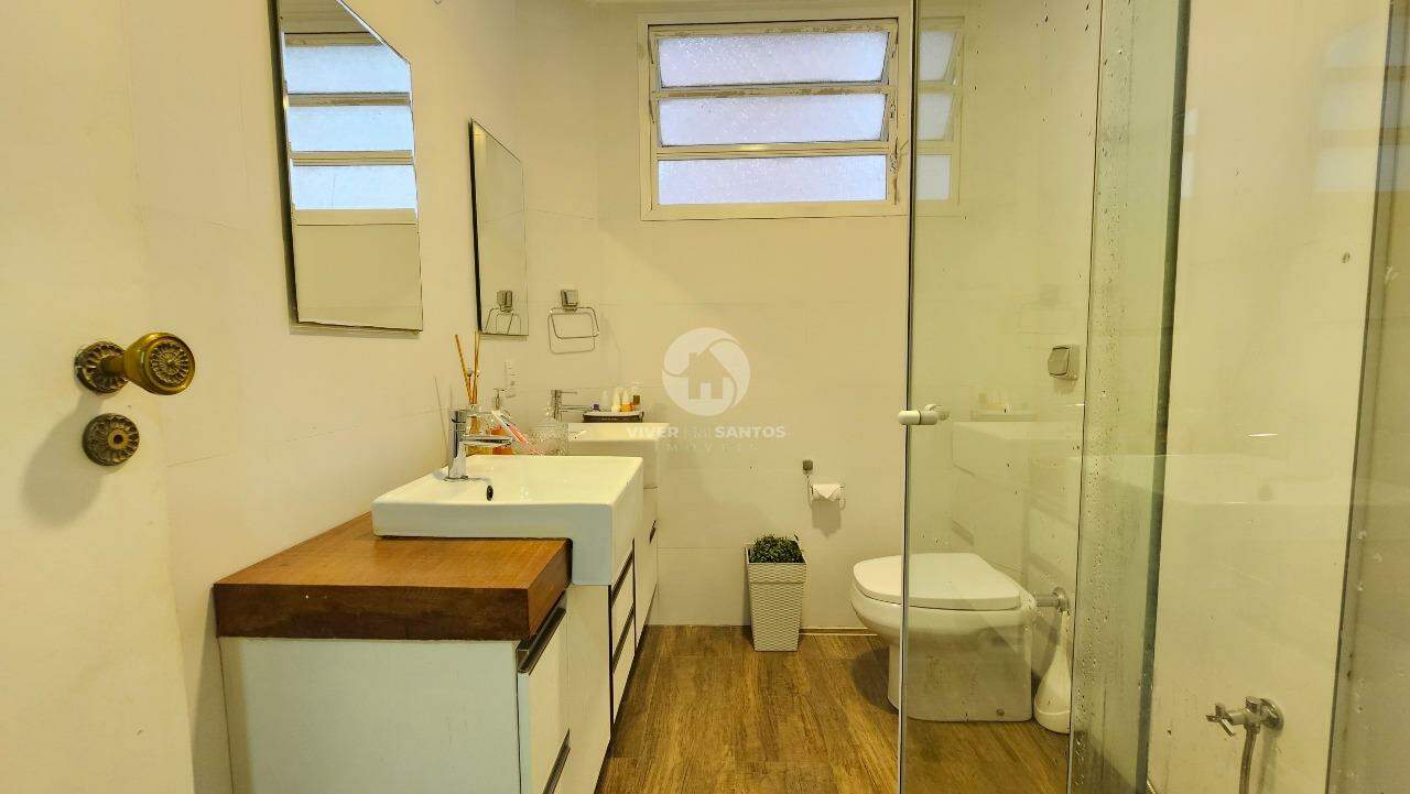 Lindo Apartamento Refúgio Moderno, Conforto e Praticidade 3 quartos varanda de frente, no Gonzaga em Santos em Gonzaga, Santos — foto 21