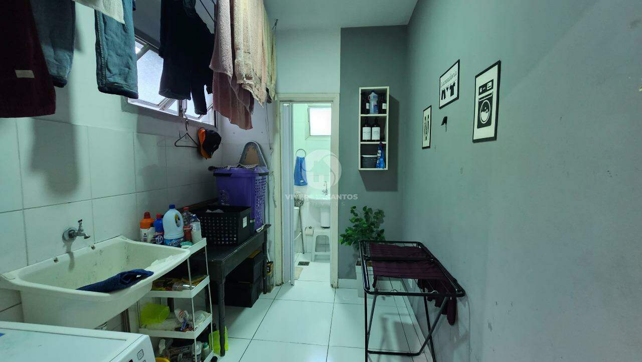 Lindo Apartamento Refúgio Moderno, Conforto e Praticidade 3 quartos varanda de frente, no Gonzaga em Santos em Gonzaga, Santos — foto 27