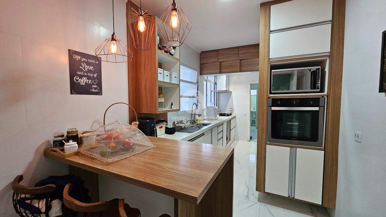 Lindo Apartamento Refúgio Moderno, Conforto e Praticidade 3 quartos varanda de frente, no Gonzaga em Santos em Gonzaga, Santos — foto 9