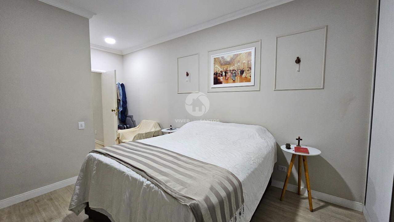 Lindo Apartamento Refúgio Moderno, Conforto e Praticidade 3 quartos varanda de frente, no Gonzaga em Santos em Gonzaga, Santos — foto 17