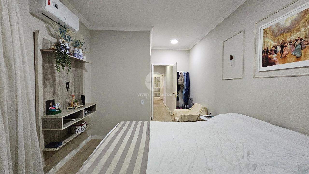 Lindo Apartamento Refúgio Moderno, Conforto e Praticidade 3 quartos varanda de frente, no Gonzaga em Santos em Gonzaga, Santos — foto 16