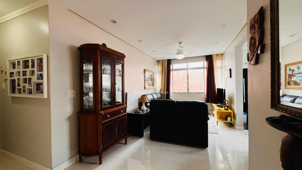 Apartamento com 2 quartos vista mar no Embaré em Santos em Boqueirão, Santos — foto 3