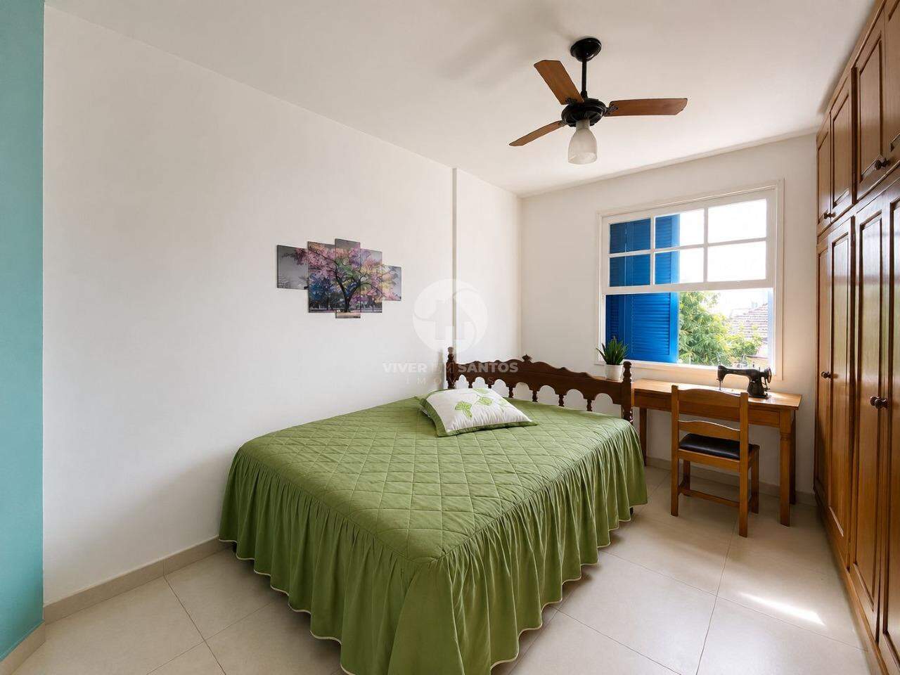 Apartamento dois quartos reformado no Macuco- Santos em Macuco, Santos — foto 4