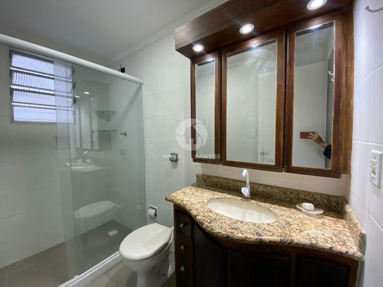 Apartamento de um quarto reformado próximo ao canal 3- Santos em Encruzilhada, Santos — foto 4
