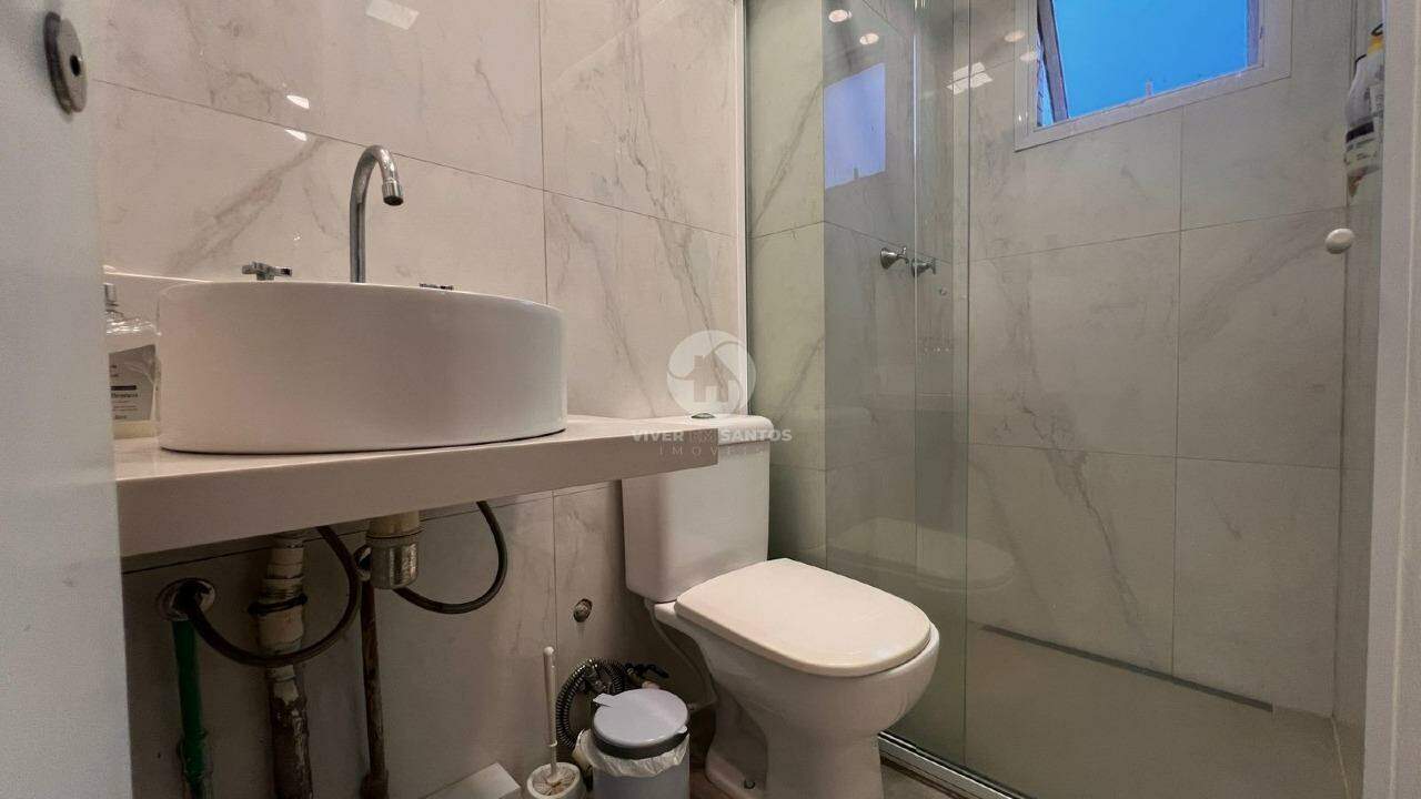 Apartamento 3 quartos e lazer completo na Ponta da Praia em Santos em Ponta da Praia, Santos — foto 18