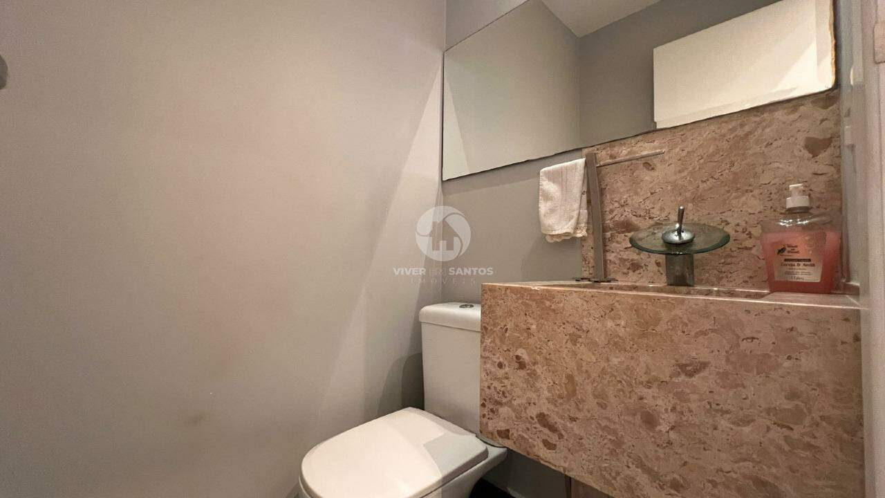 Apartamento 3 quartos e lazer completo na Ponta da Praia em Santos em Ponta da Praia, Santos — foto 8