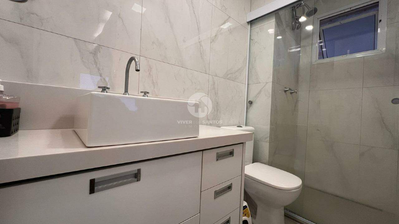 Apartamento 3 quartos e lazer completo na Ponta da Praia em Santos em Ponta da Praia, Santos — foto 13