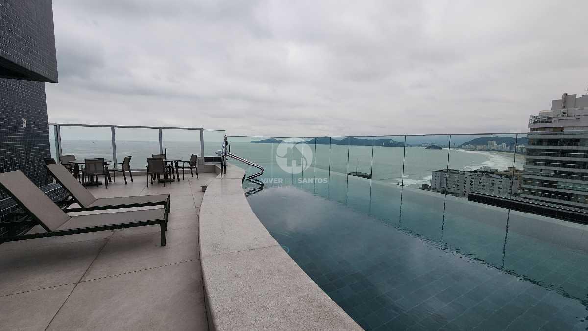 Residencial Ilha de Malta - 3 quartos - Vista Mar em Aparecida, Santos — foto 23