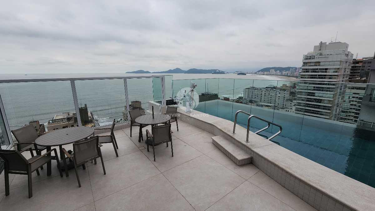 Residencial Ilha de Malta - 3 quartos - Vista Mar em Aparecida, Santos — foto 18
