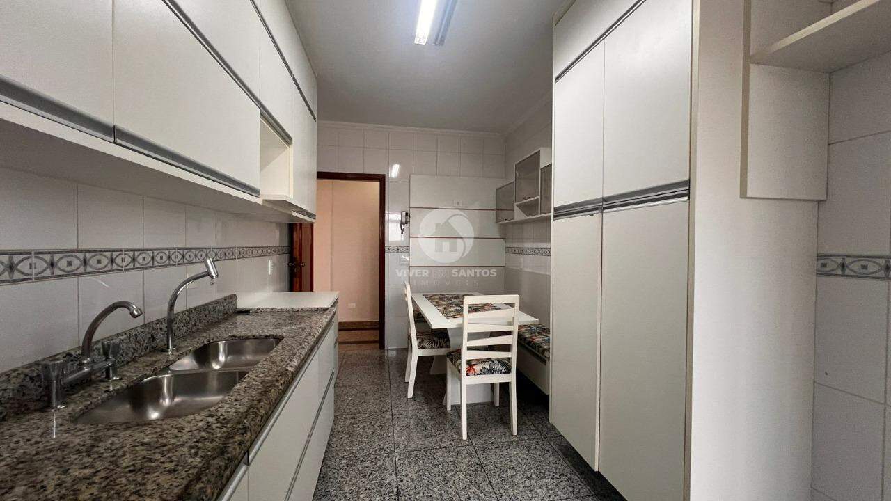 Apartamento com 3 quartos no canal 5 em Santos em Aparecida, Santos — foto 13