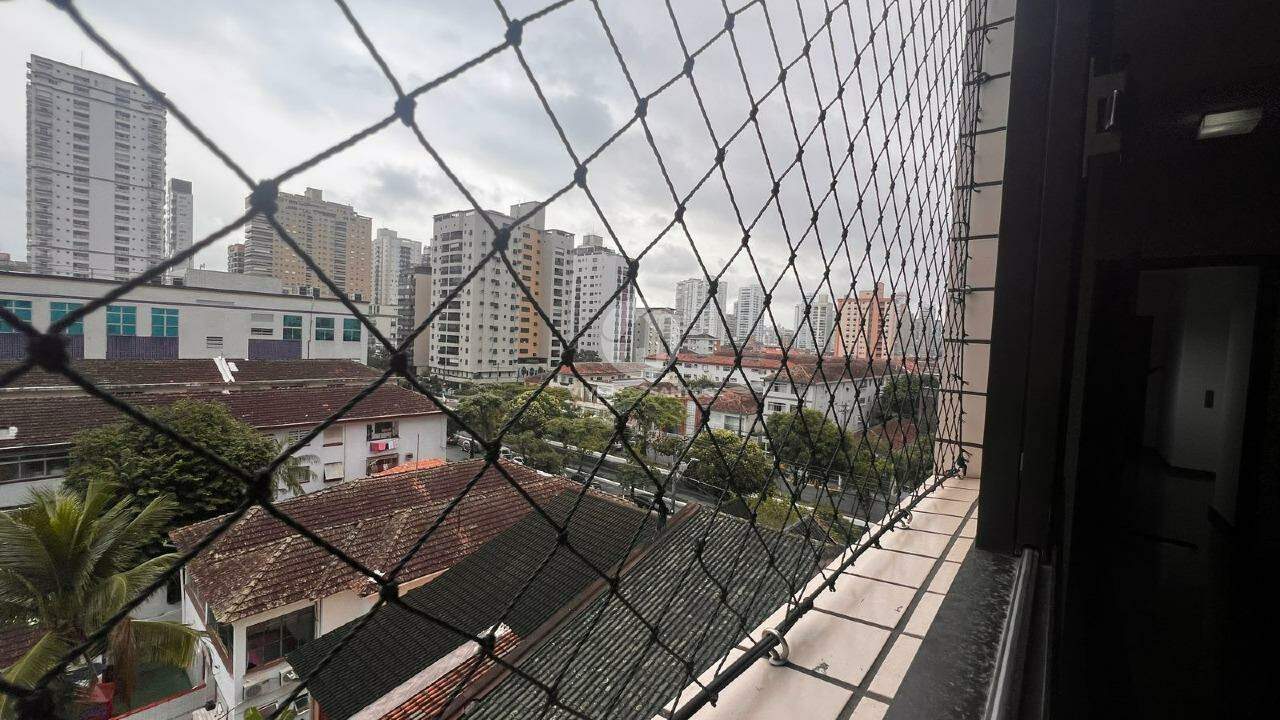 Apartamento com 3 quartos no canal 5 em Santos em Aparecida, Santos — foto 3