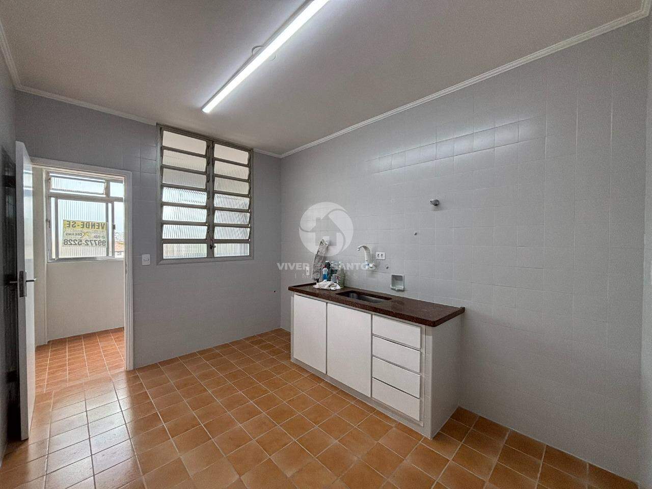 Apartamento 2 Dormitórios 2 banheiros e vista livre na Ponta da Praia - Santos/SP em Aparecida, Santos — foto 13