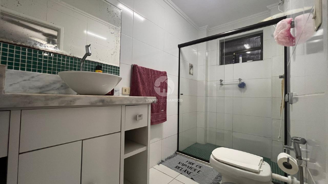 Casa Sobreposta Baixa com 3 suítes 2 vagas de garagem- em Ponta da Praia, Santos — foto 16