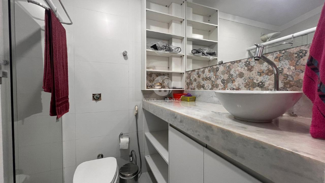 Casa Sobreposta Baixa com 3 suítes 2 vagas de garagem- em Ponta da Praia, Santos — foto 13