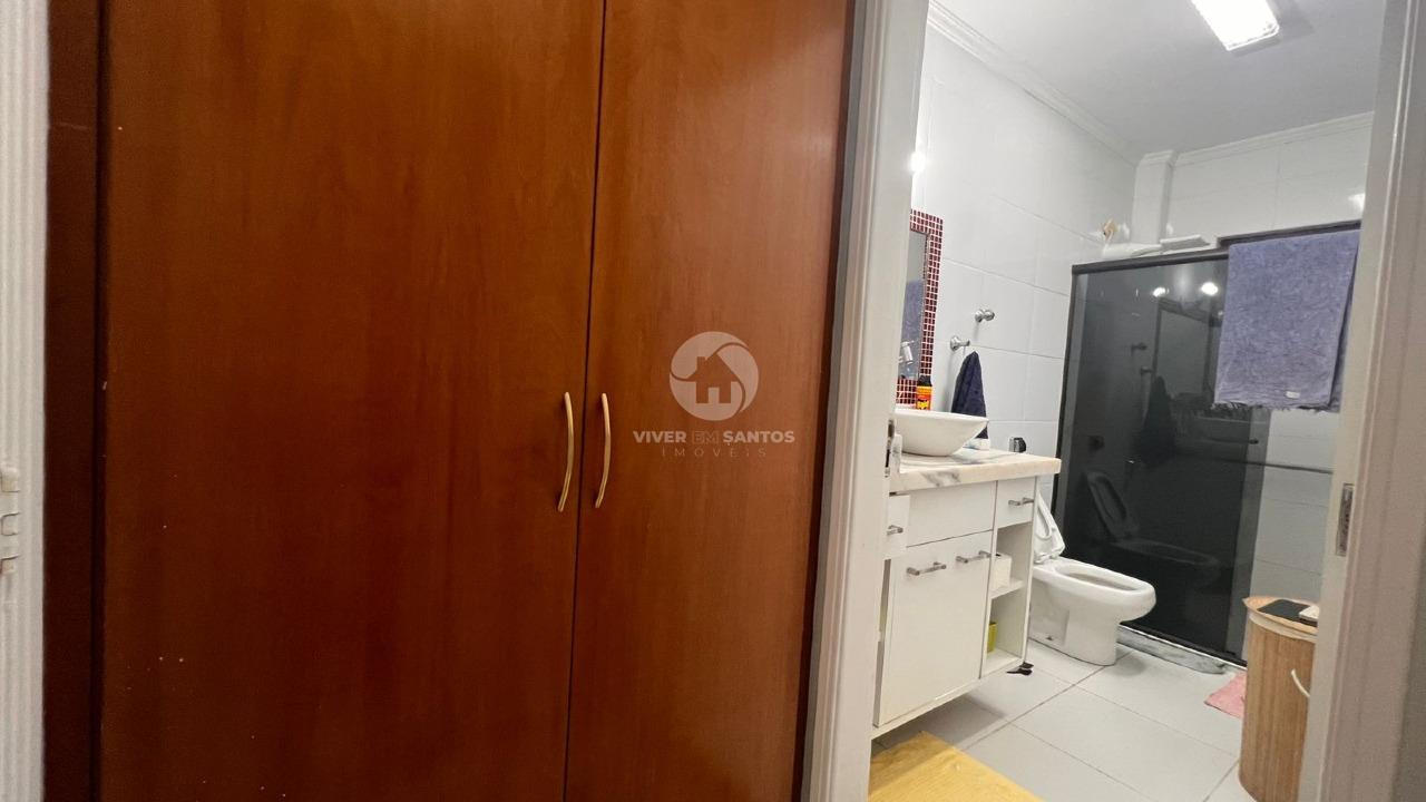 Casa Sobreposta Baixa com 3 suítes 2 vagas de garagem- em Ponta da Praia, Santos — foto 8