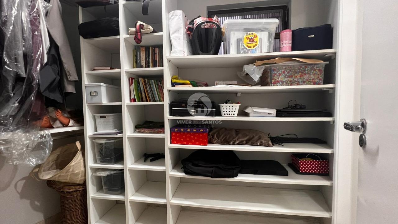 Casa Sobreposta Baixa com 3 suítes 2 vagas de garagem- em Ponta da Praia, Santos — foto 12