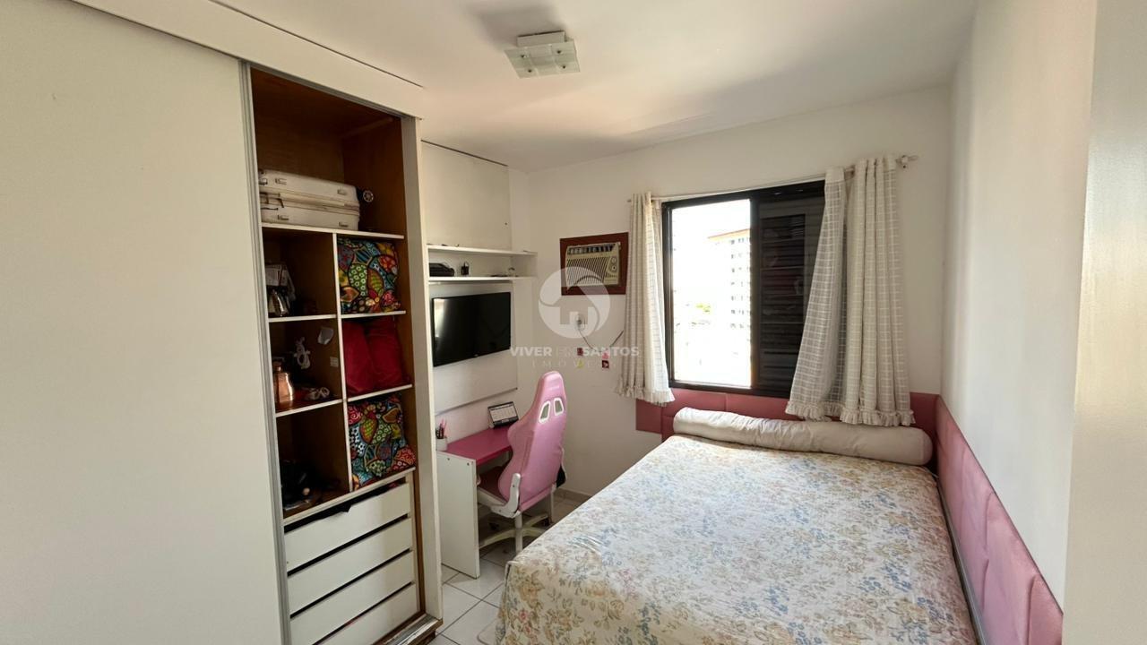 2 QUARTOS COM SACADA E VAGA DEMARCADA em Embaré, Santos — foto 13