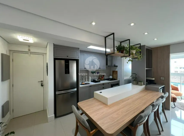 Apartamento com 2 quartos no Embaré em Embaré, Santos — foto 11