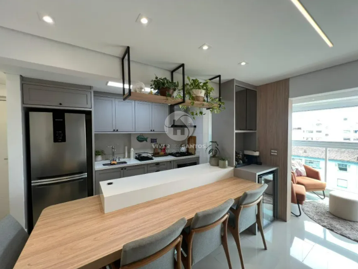 Apartamento com 2 quartos no Embaré em Embaré, Santos — foto 12