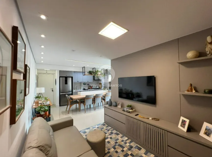 Apartamento com 2 quartos no Embaré em Embaré, Santos — foto 2