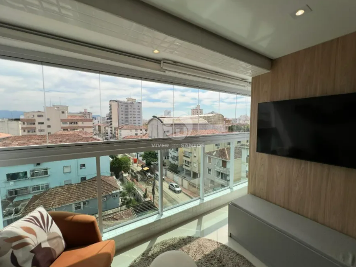 apartamento para comprar em Embaré, Santos