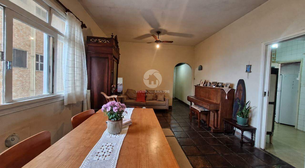 Apartamento 3 quartos - Vista mar - Embaré - Santos em Aparecida, Santos — foto 2