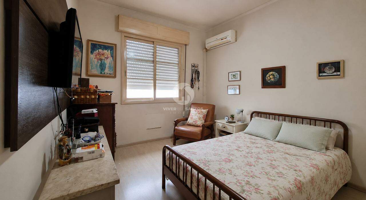 Apartamento 3 quartos - Vista mar - Embaré - Santos em Aparecida, Santos — foto 13