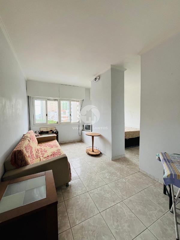 Sala living próximo da praia - Ponta da Praia- Santos em Boqueirão, Santos — foto 2
