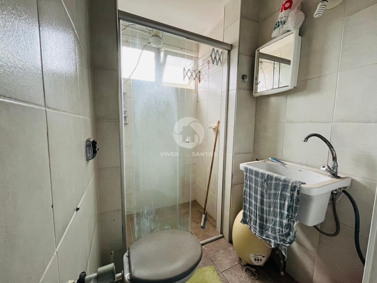 Sala living próximo da praia - Ponta da Praia- Santos em Boqueirão, Santos — foto 4