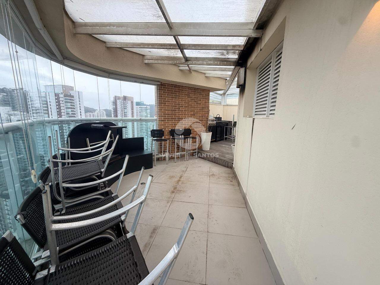 Cobertura/Flat na Pompeia Santos Vista Mar em Gonzaga, Santos — foto 8