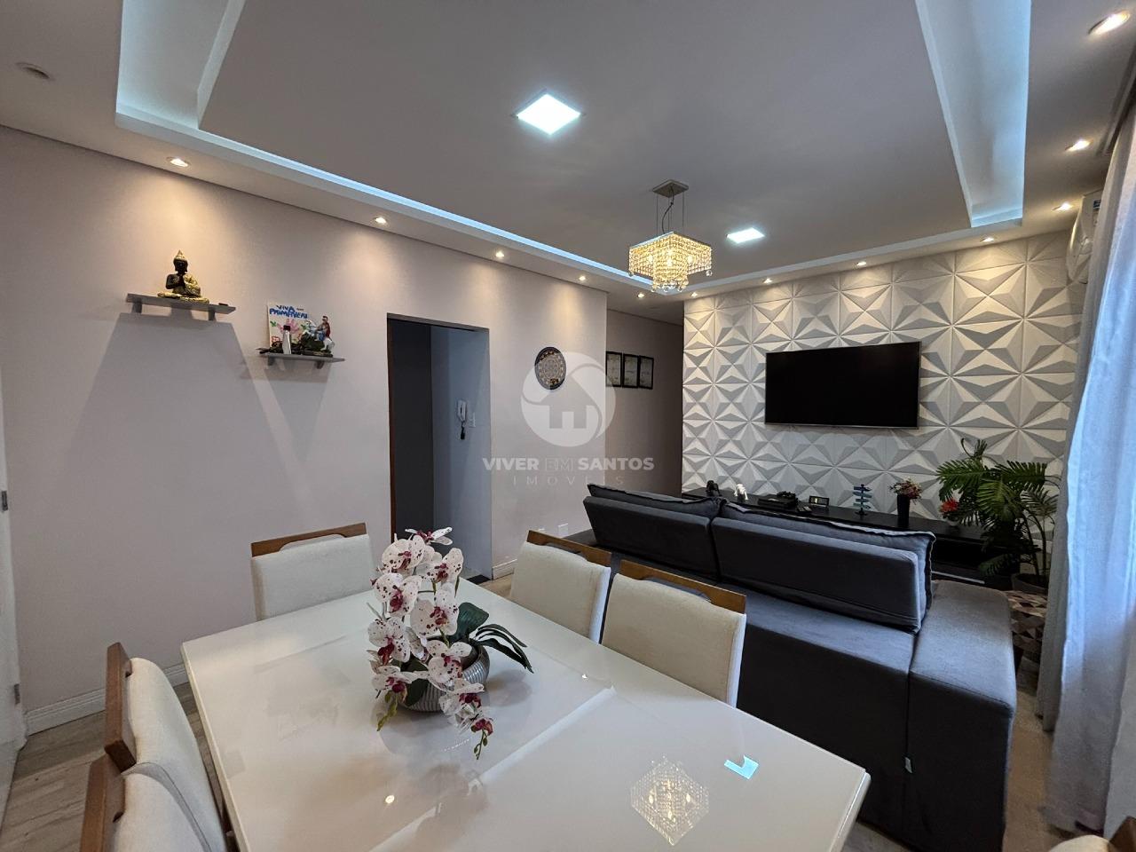 Apartamento reformado à venda no bairro Aparecida — Santos/SP em Aparecida, Santos — foto 3