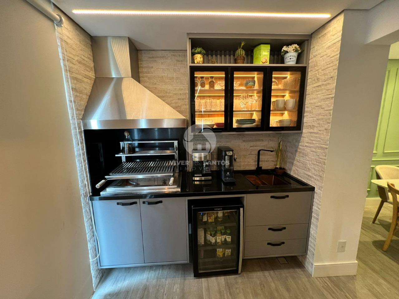 Apartamento 3 quartos com lazer completo na Ponta da Praia - Santos/SP em Ponta da Praia, Santos — foto 3
