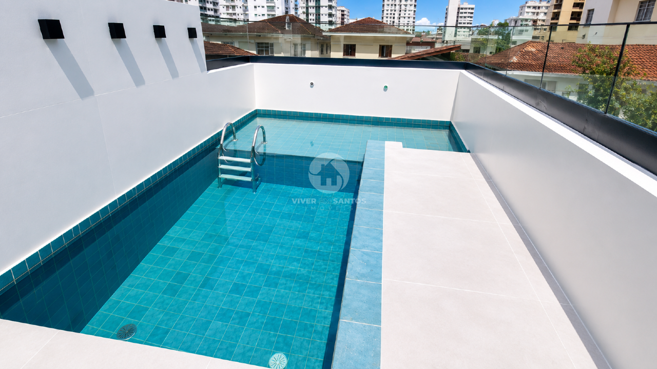 Casa à venda, 3 quartos, 2 suítes, 2 vagas, Boqueirão - Santos/SP em Boqueirão, Santos — foto 2