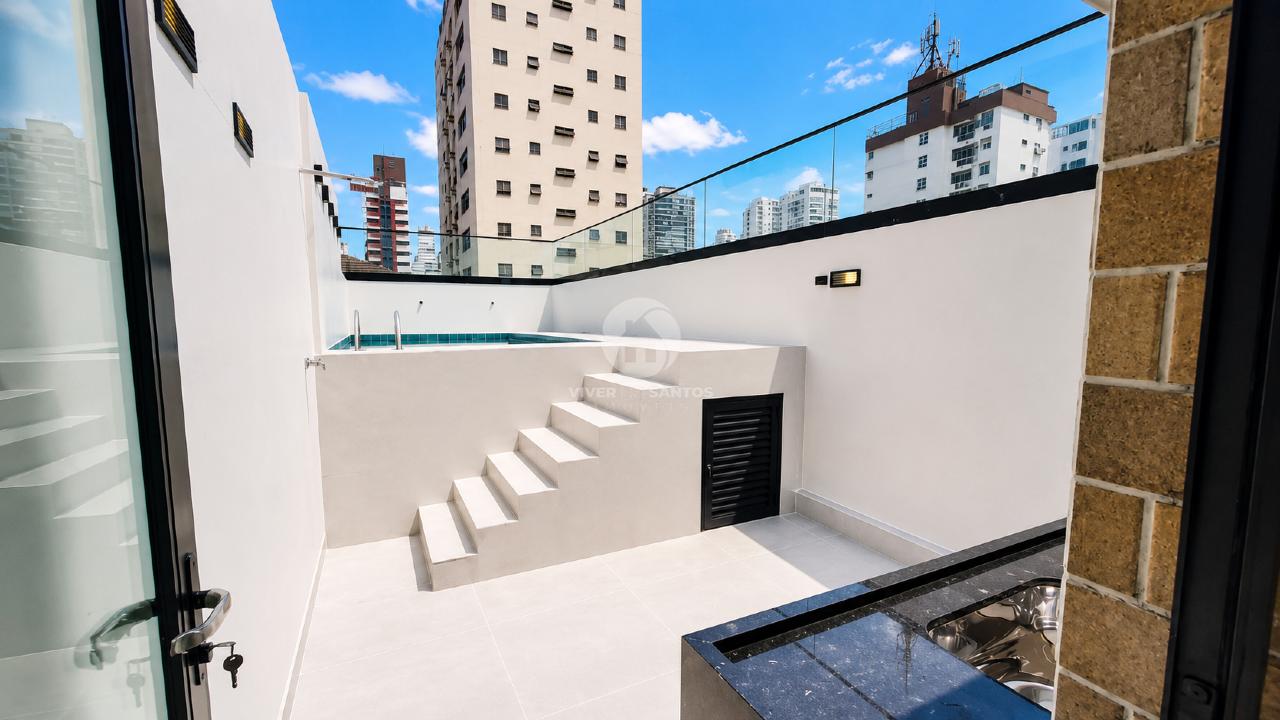 Casa à venda, 3 quartos, 2 suítes, 2 vagas, Boqueirão - Santos/SP em Boqueirão, Santos — foto 3