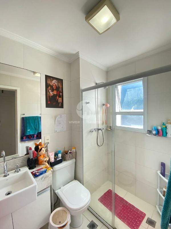 Lindo apartamento com 3 quartos e 2 vagas de garagem - Marapé - Santos/SP em Marapé, Santos — foto 12