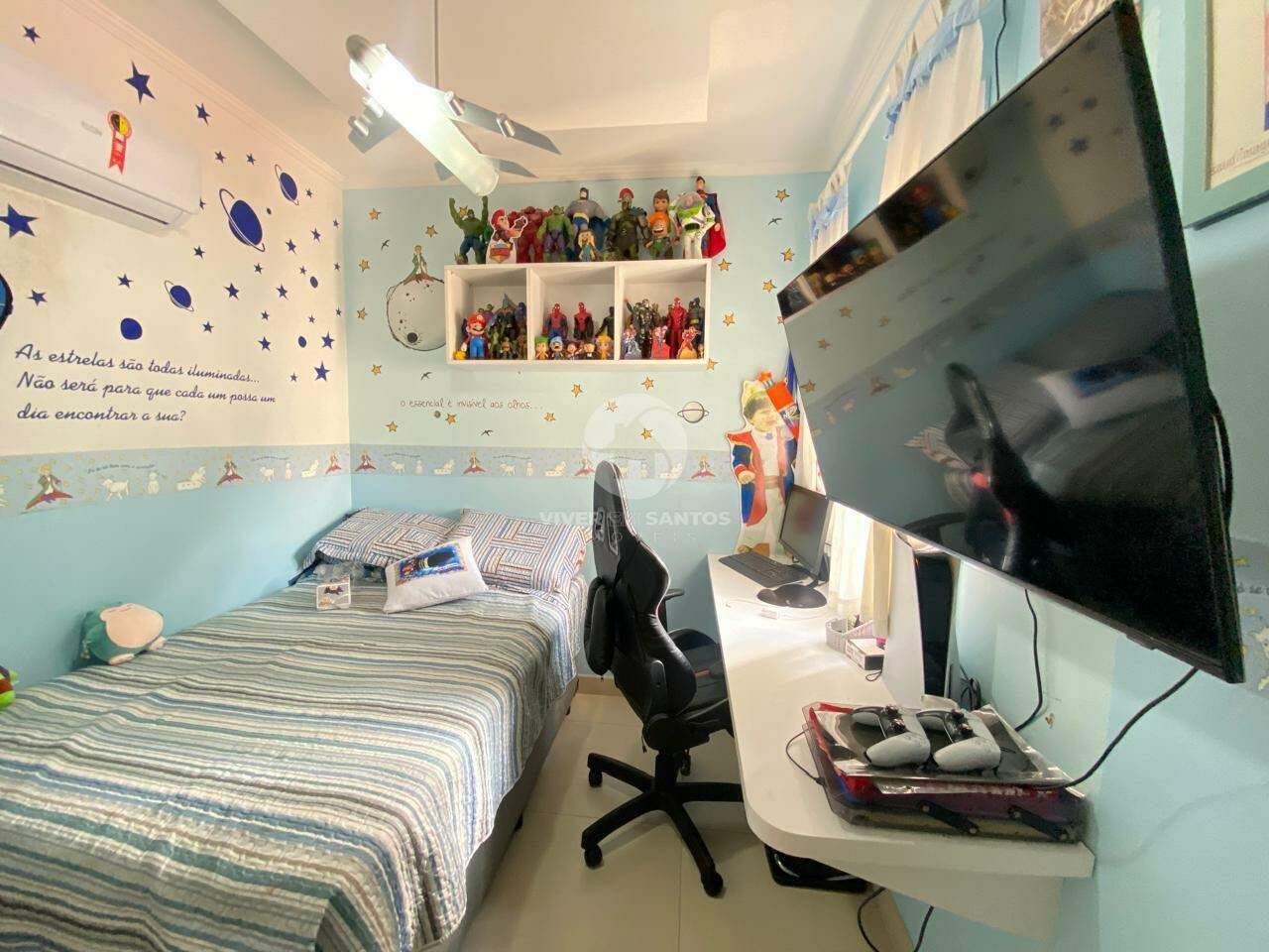 Lindo apartamento com 3 quartos e 2 vagas de garagem - Marapé - Santos/SP em Marapé, Santos — foto 16