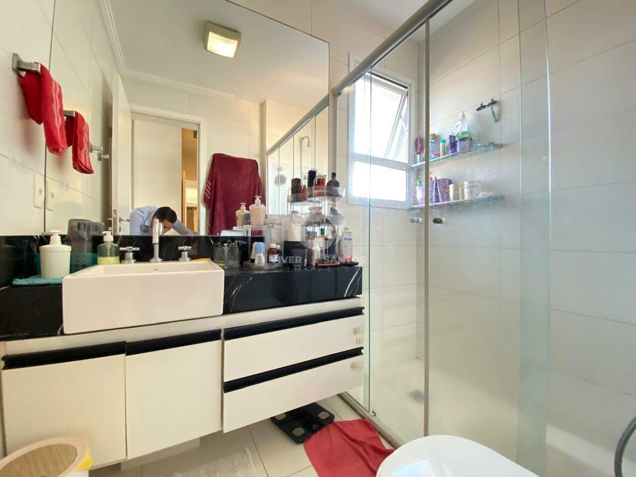 Lindo apartamento com 3 quartos e 2 vagas de garagem - Marapé - Santos/SP em Marapé, Santos — foto 18