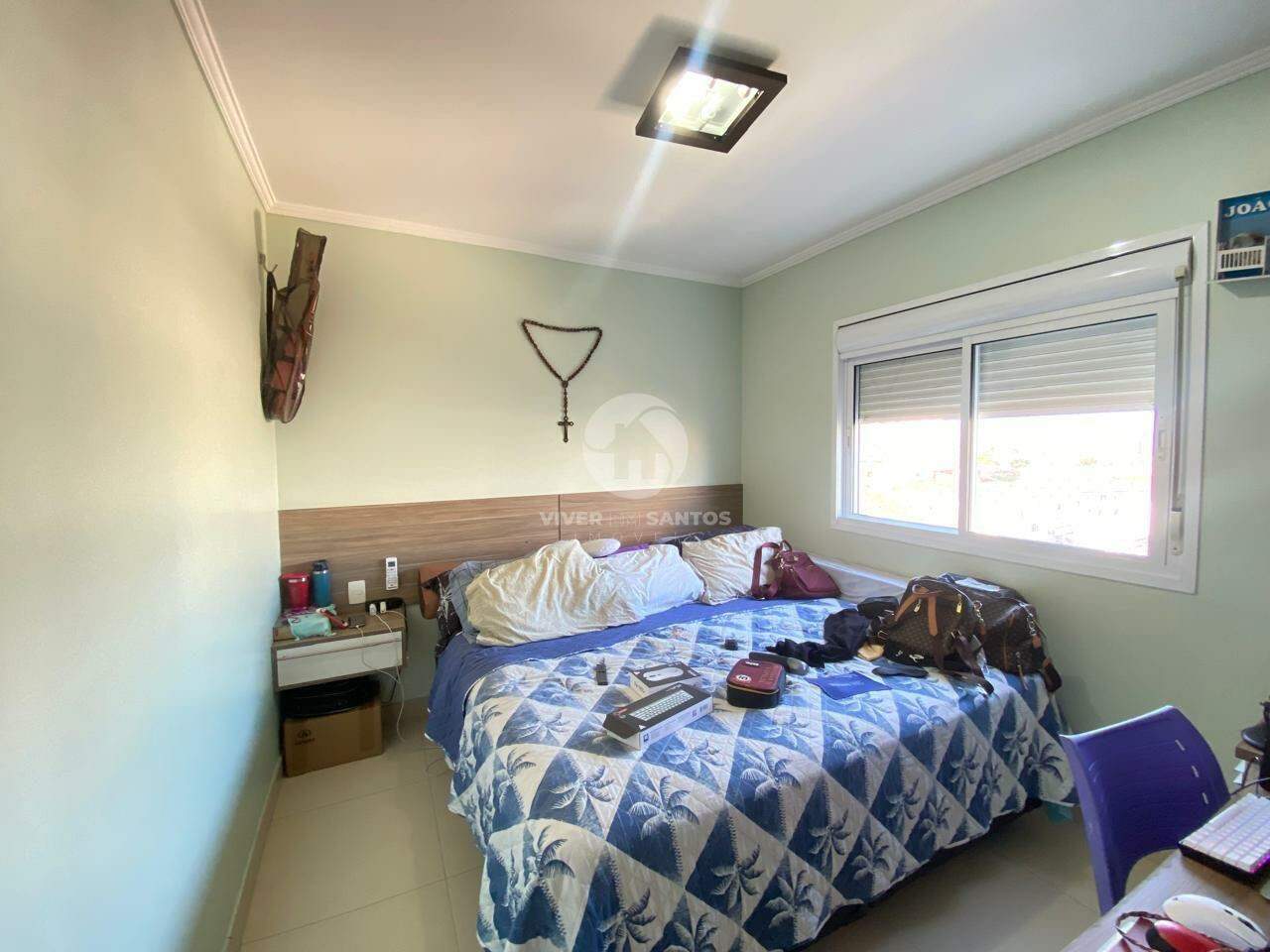 Lindo apartamento com 3 quartos e 2 vagas de garagem - Marapé - Santos/SP em Marapé, Santos — foto 11