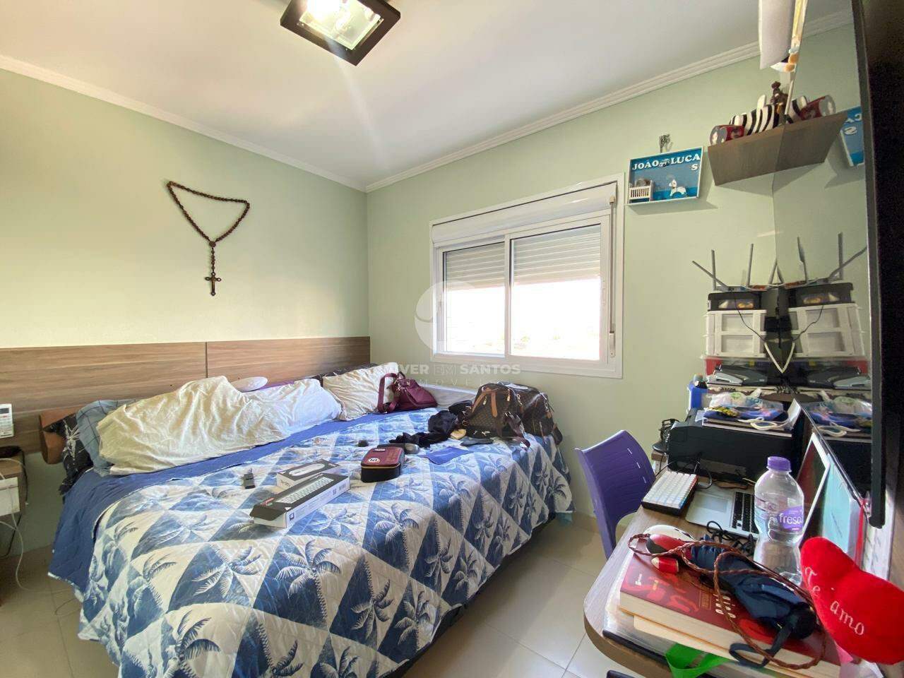 Lindo apartamento com 3 quartos e 2 vagas de garagem - Marapé - Santos/SP em Marapé, Santos — foto 10