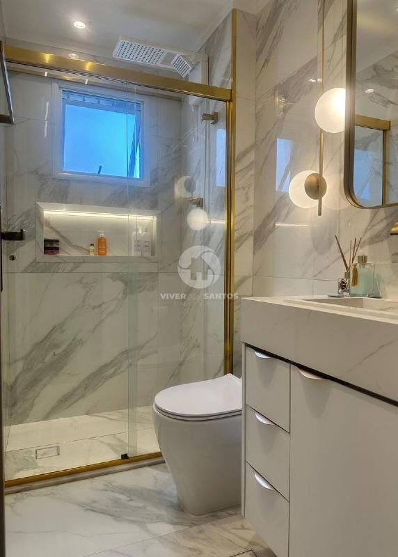 Apartamento a venda 3 dormitorios suite e lazer completo em Gonzaga, Santos — foto 9