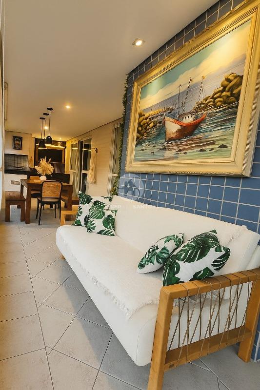 Apartamento a venda 3 dormitorios suite e lazer completo em Gonzaga, Santos — foto 2