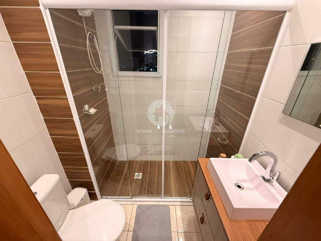 Apartamento 1 quarto com vaga demarcada em Santos em Macuco, Santos — foto 11