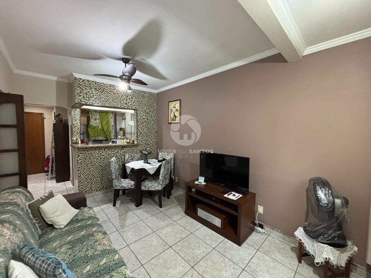 Apartamento com Vista Livre a Uma Quadra da Praia do José Menino em José Menino, Santos — foto 4