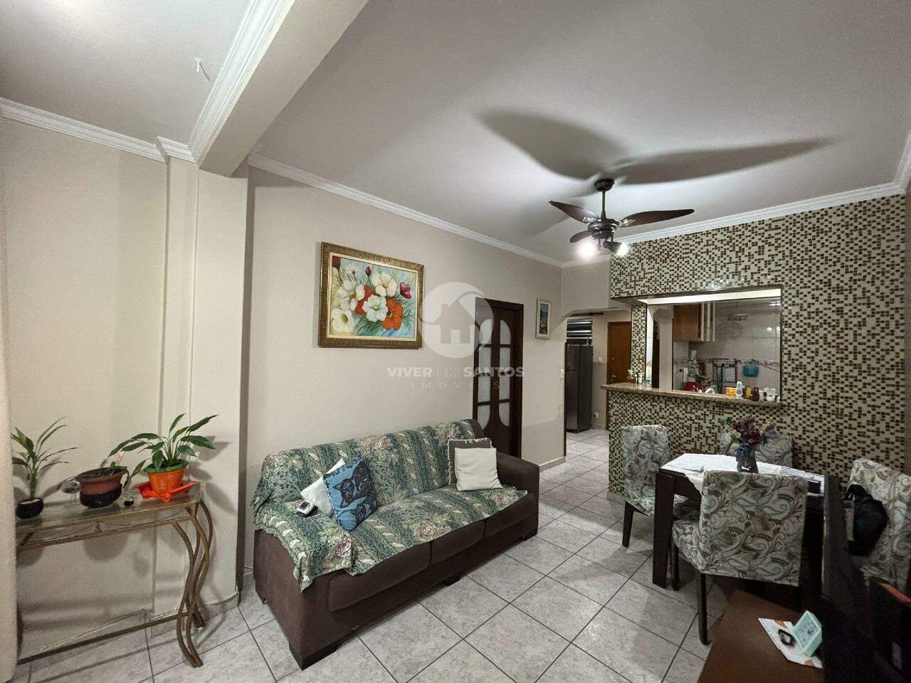 Apartamento com Vista Livre a Uma Quadra da Praia do José Menino em José Menino, Santos — foto 5