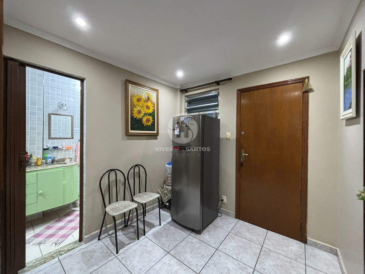 Apartamento com Vista Livre a Uma Quadra da Praia do José Menino em José Menino, Santos — foto 3