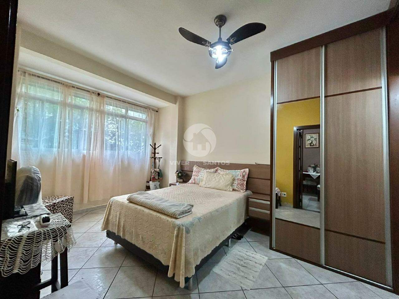 Apartamento com Vista Livre a Uma Quadra da Praia do José Menino em José Menino, Santos — foto 6