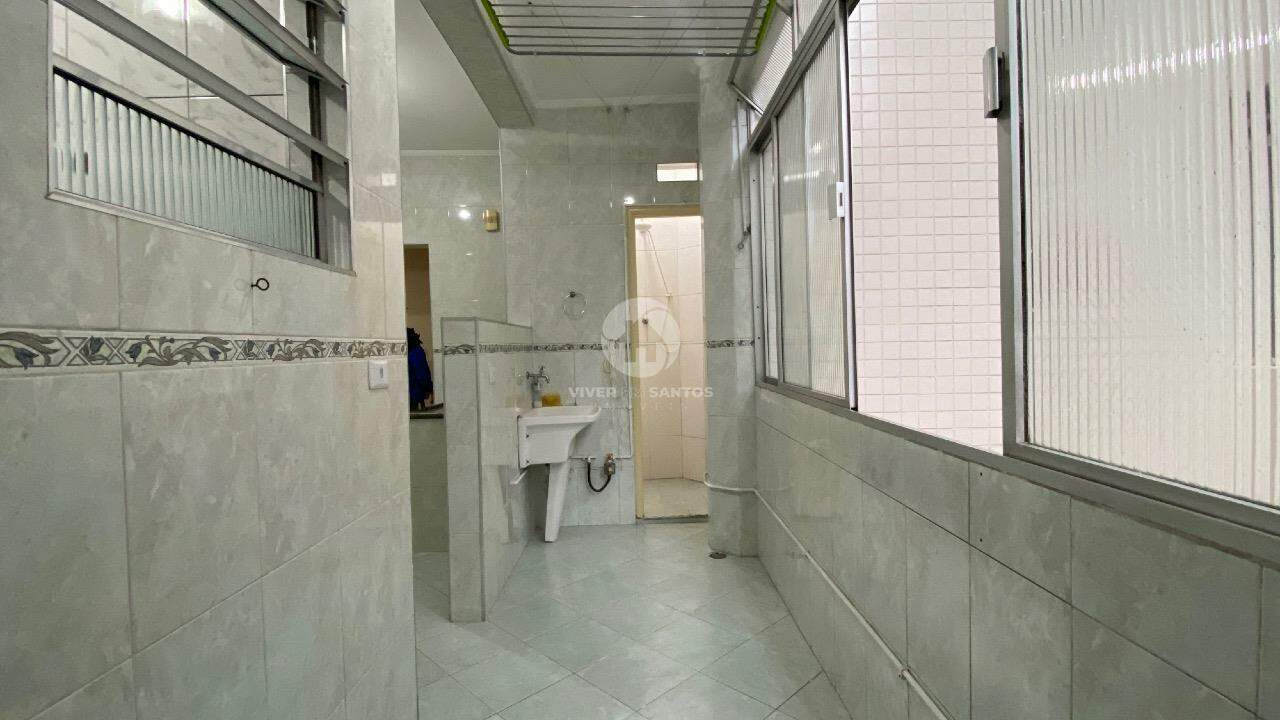 Apartamento Vista Mar Lateral, Andar Alto, 3 Quartos – A 100 Metros da Praia no José Menino em José Menino, Santos — foto 16