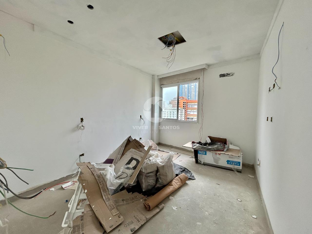 Apartamento Finamente Reformado na quadra da praia- Ponta da Praia - Santos em Aparecida, Santos — foto 15